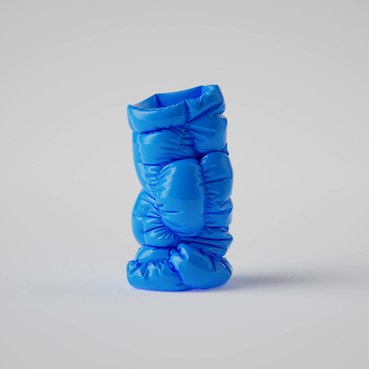 Pelyhes — Blue Sculptural Vase