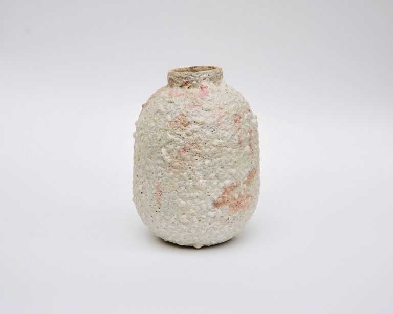 Zátony — Ceramic Vase with Textured Surface