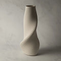 Örvény — Sculptural Vase with Spiral Ribbing