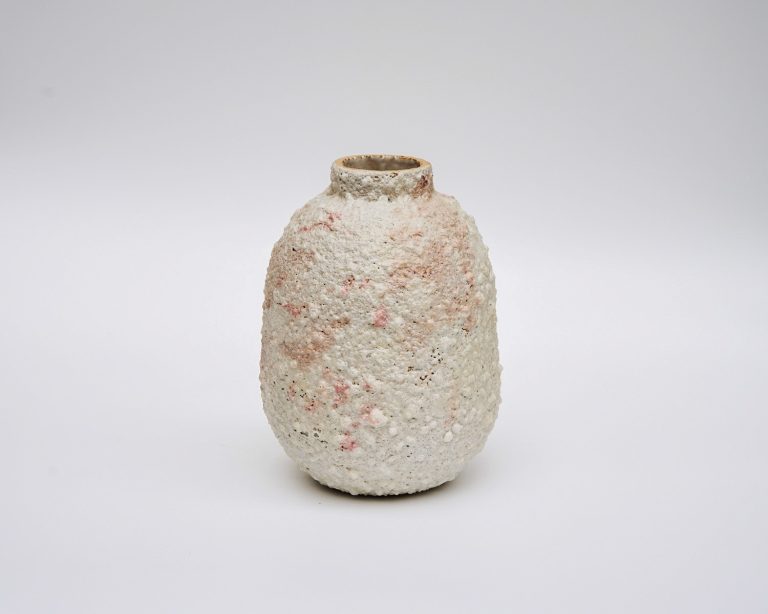 Zátony — Ceramic Vase with Textured Surface