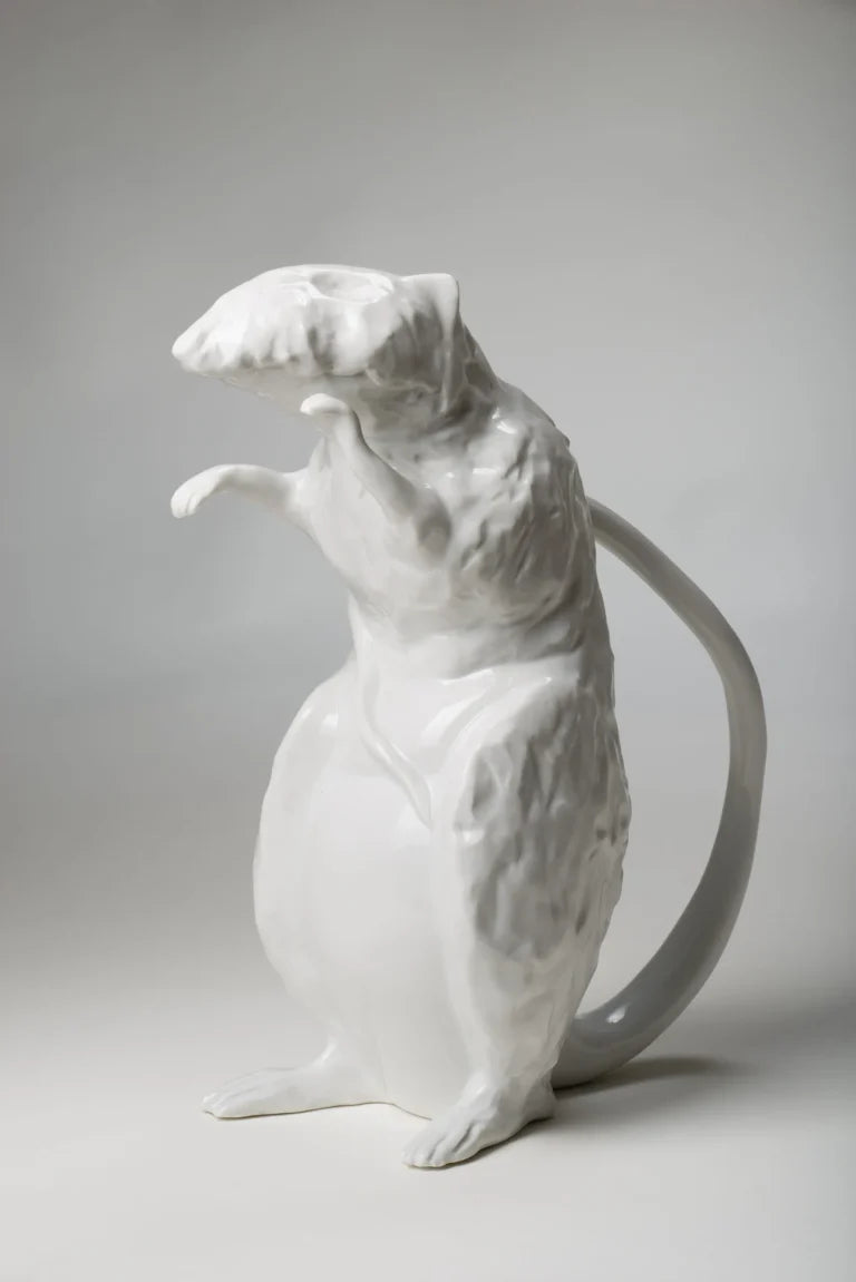 Fej nélkül — Sculptural Porcelain Pitcher