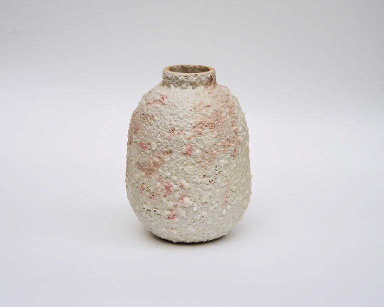 Zátony — Ceramic Vase with Textured Surface